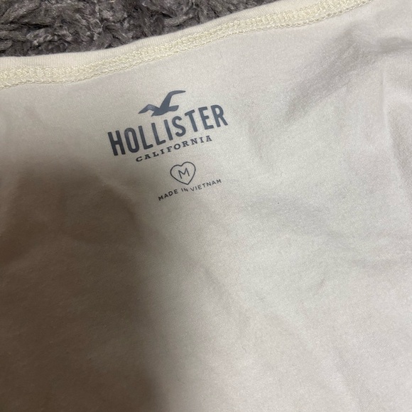 Y2K - style Hollister babydoll top cream - Picture 3 of 3